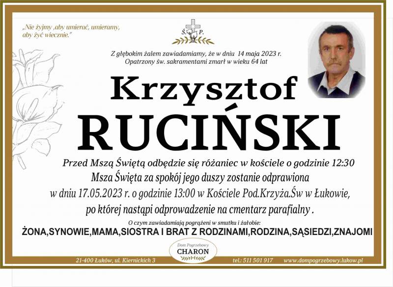 Krzysztof  Ruciński 
