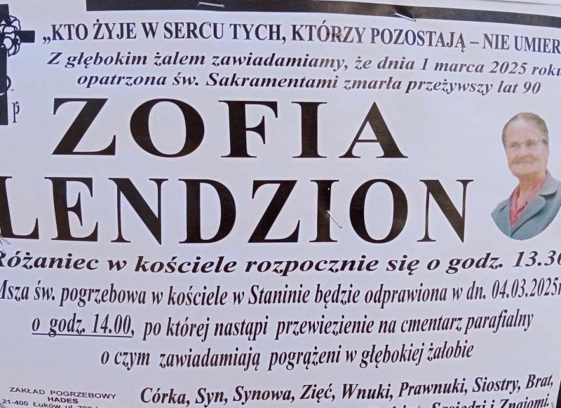 Zofia Lendzion