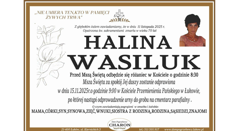 Halina  Wasiluk