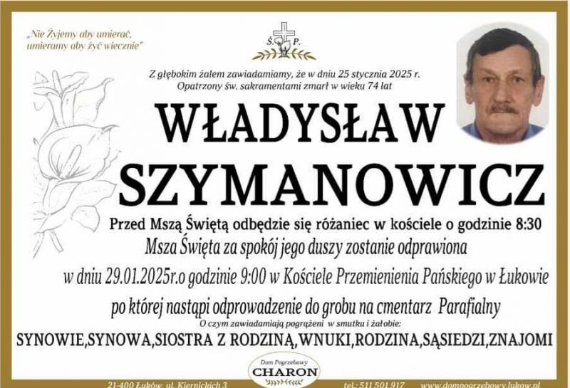 Władysław Szymanowicz
