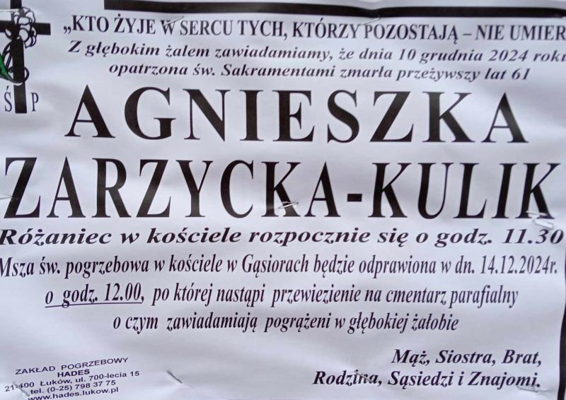 Agnieszka Zarzycka-Kulik