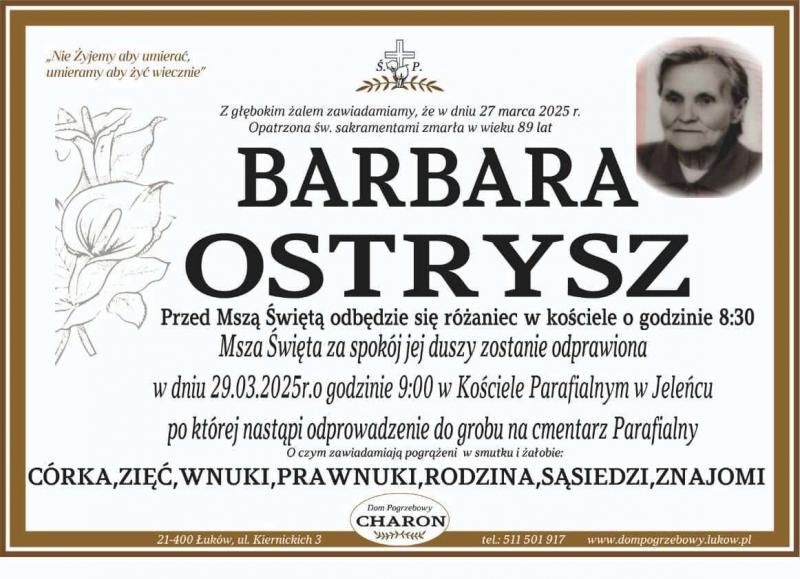 Barbara Ostrysz