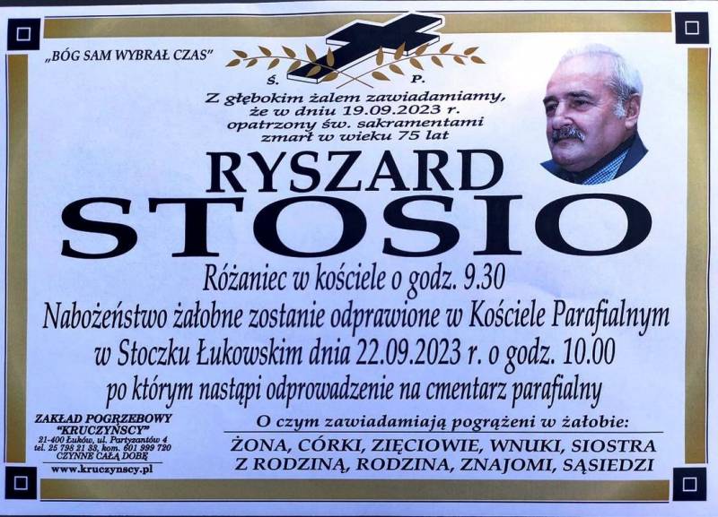 Ryszard  Stosio