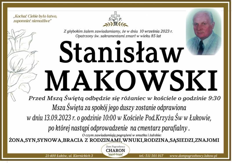 Stanisław  Makowski