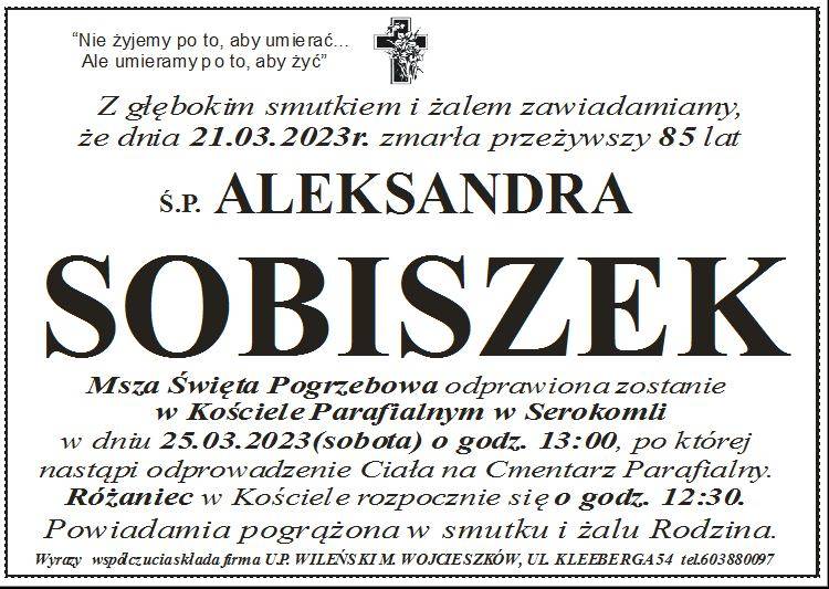 Aleksandra  Sobieszek