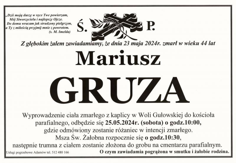 Mariusz  Gruza