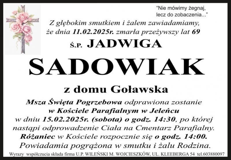 Jadwiga Sadowiak