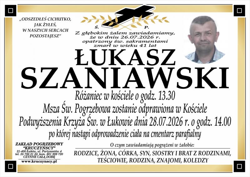 Łukasz  Szaniawski 