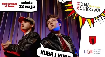 Kuba i Kuba w Łukowie. Koncert na Dniach Łukowa na Placu Targowym