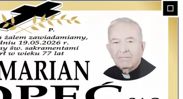 Odszedł ceniony duszpasterz. Nie żyje ks. Marian Kopeć SAC