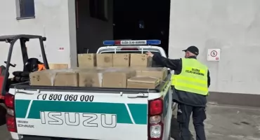 Kontrabanda papierosów w gminie Łuków. KAS przejęła towar za 12 mln zł