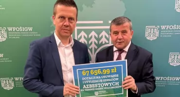 Gmina Wojcieszków walczy z azbestem. Są fundusze na usunięcie eternitu