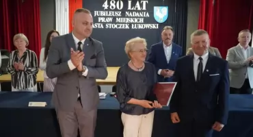 Nowi Honorowi Obywatele Stoczka Łukowskiego. Historyczna sesja Rady Miasta (FOTO)