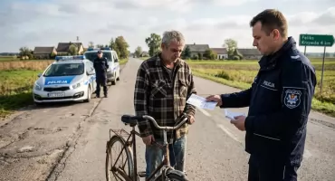 Plaga pijanych cyklistów w powiecie łukowskim. Weekendowe rajdy zakończone rekordowymi mandatami