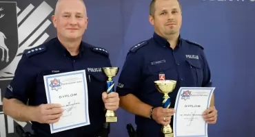  Złoto i srebro dla Łukowa! Nasi dzielnicowi najlepsi w województwie