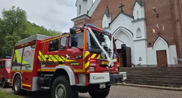 Święto strażaków w Oszczepalinie Drugim. Druhowie mają nowy wóz bojowy!