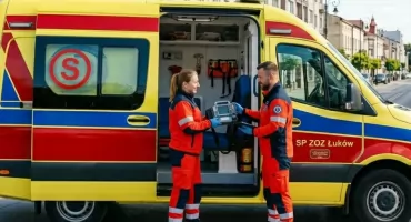 Nowa, świetnie wyposażona karetka trafi do Łukowa. Kosztowała fortunę, ale szpital nie dał na nią ani grosza