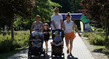 Wózki poszły w ruch! VIII Wyścigi Buggy Gym opanowały łukowski park