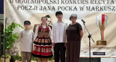 Zdolna młodzież z Woli Gułowskiej na ogólnopolskim podium! Wielki sukces naszych recytatorów