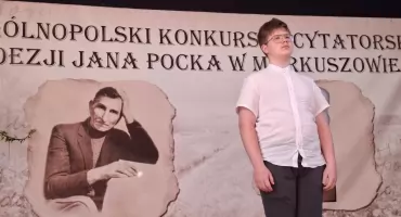 Stanisław Świder reprezentował Łuków w ogólnopolskim finale. Piękny sukces naszego recytatora!
