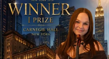 HISTORYCZNY TRIUMF ŁUKOWA! Po raz pierwszy w historii mieszkanka Łukowa zagra w legendarnym Carnegie Hall w Nowym Jorku!