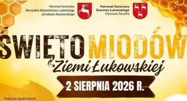 Słodka niedziela na Zimnej Wodzie. Szykuje się Święto Miodów Ziemi Łukowskiej 2026!