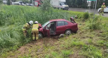 Trudne popołudnie w gminie Adamów. Służby postawione na nogi po wypadku w Konorzatce. Wiemy, co się stało