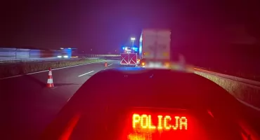 Tragedia na autostradzie A4. Nie żyje kierowca z Łukowa, sprawca uciekł z miejsca wypadku