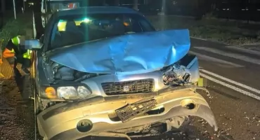 Groźny wypadek w Grabowcu. Trzy osoby trafiły do szpitala