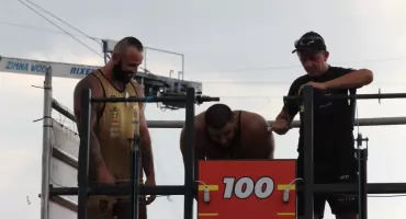 Ale pech nad Zimną Wodą! Ulewa przerwała Puchar Polski Strongman w Łukowie [FOTO]