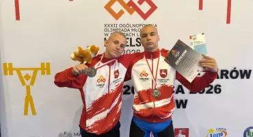 Dwa srebra dla Olimpijczyka Łuków. Paweł Młynarczyk i Krystian Śledź wicemistrzami Polski