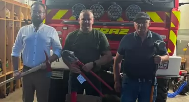 Zrzucili się na sprzęt dla swoich strażaków! OSP Oszczepalin Drugi z nowym wyposażeniem