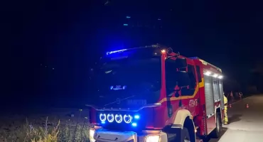 Rozszczelniona butla z gazem w Wojcieszkowie. Groźny wieczór przy ul. Grondowej