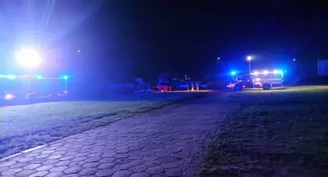 Nocna akcja pod Stoczkiem Łukowskim. Zaginioną 45-latkę zauważył policjant wracający po służbie