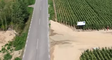 W Gręzówce powstaje nowa droga i infrastruktura dla firm. Prace potrwają do końca września