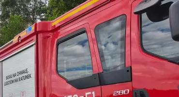 PILNE: Akcja strażaków w gminie Stanin. Mogą występować utrudnienia w ruchu