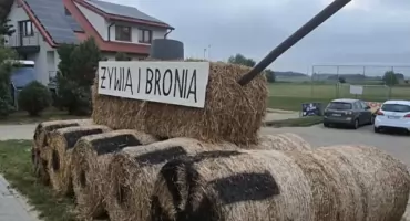 Czołg ze słomy i traktor w Okrzei! Gmina Krzywda szykuje się na Dożynki