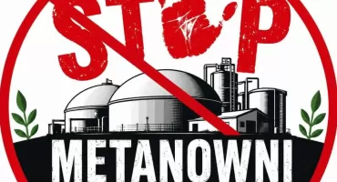 Mieszkańcy gminy Stoczek Łukowski przeciwko biometanowni. 