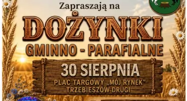 Dmuchańce, pokazy siłaczy i koncerty do nocy. Trzebieszów zaprasza na wielkie Dożynki!