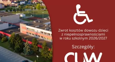 Zwrot kosztów za dowóz niepełnosprawnych dzieci do szkół. Burmistrz Łukowa uruchamia nabór wniosków