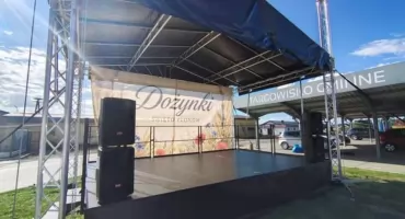Kultura w gminie Trzebieszów zyska nową oprawę. GOK zdobył ponad 83 tysiące złotych na plenerową scenę i sprzęt eventowy