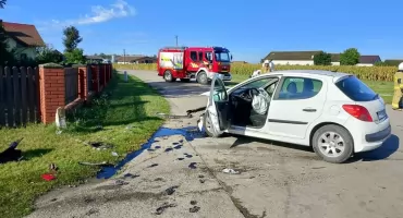 Służby w akcji od samego rana. Groźne zdarzenie w gminie Serokomla