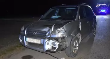 Pijany 67-latek potrącił dwoje pieszych w Woli Chomejowej. Kobieta trafiła do szpitala śmigłowcem LPR