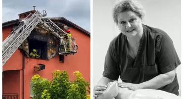 Ogień zabrał życie kobiety, która przez całe życie ratowała innych. W Rykach trwa walka o odbudowę domu po tragicznej pożarze