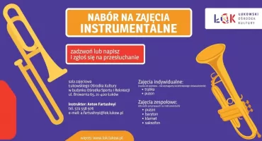 Zapisy na zajęcia muzyczne ŁOK. Zobacz bo warto! 