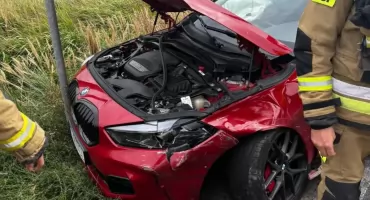 Groźny wypadek na trasie Siedlce – Łuków. Rozbite samochody i akcja służb na DK-63