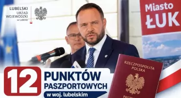 Łuków w czołówce województwa! Punkt paszportowy bije rekordy, w regionie już prawie 60 tysięcy wniosków