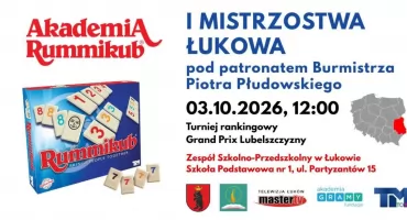 I Mistrzostwa Łukowa w Rummikub. Przed nami wielki finał Grand Prix i walka o Mistrzostwa Polski