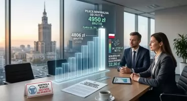 Płaca minimalna 2027: 4950 zł brutto już w Dzienniku Ustaw. Podwyżka będzie skromniejsza, ale pewna