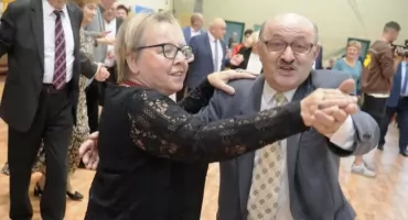 Seniorzy z Łukowa znowu ruszyli w tany. Bal z Radą Seniora (GALERIA) 